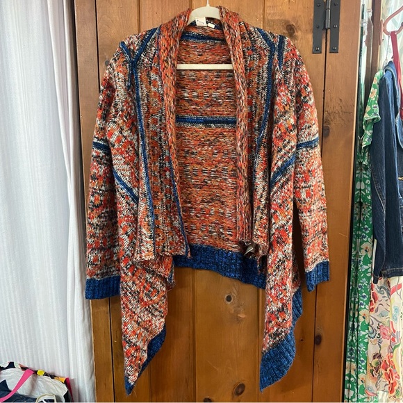 Anthropologie Sweaters - YELLOW BIRD x Anthropologie Open Front Cascade Cardigan Medium